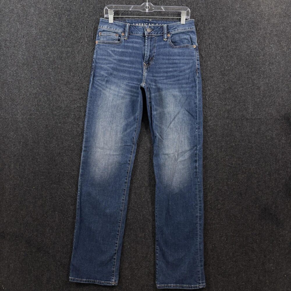 American Eagle Original Boot Jeans Men's 29x33 Blue Wash Next Level Flex Denim